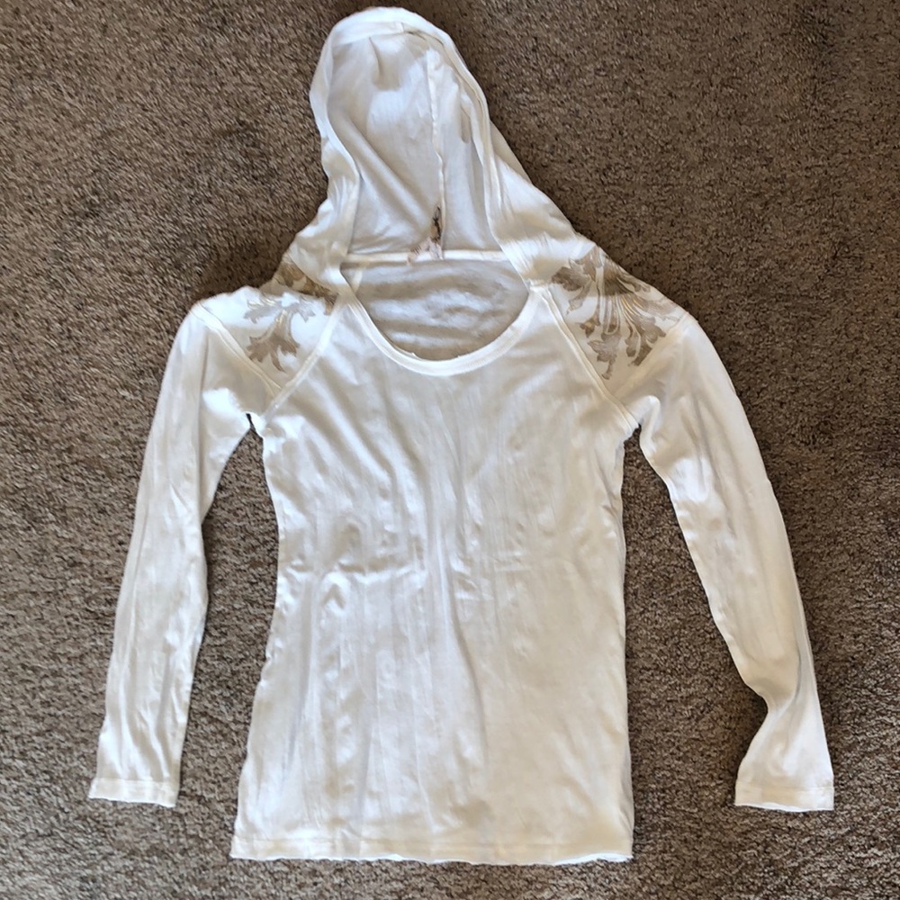 Seven7 Long Sleeve Hooded Shirt